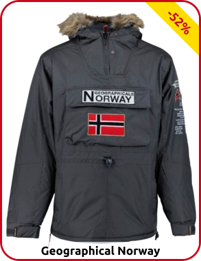 Geographical Norway Herrenparka Barmen, dunkelgrau