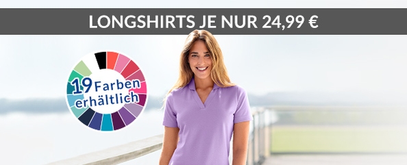 Longshirts im Angebot