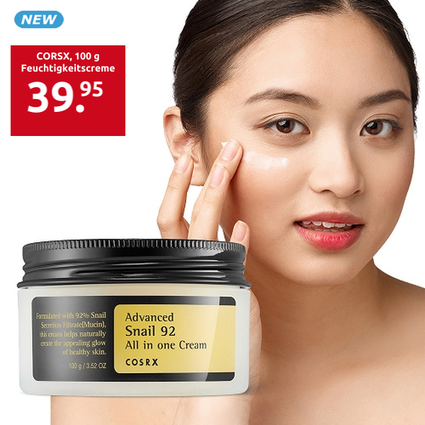 CORSX Feuchtigkeitscreme «Advanced Snail 92 All in one», 100 g