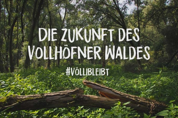 Die Zukunft des Vollhöfner Waldes Gemeinsame Erklärung Hamburger Verbände und Initiativen