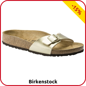 Birkenstock Sandales «Madrid», goldfarben
