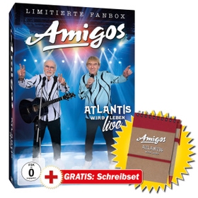 Atlantis wird leben (Live Edition) Fanbox + GRATIS Schreibset