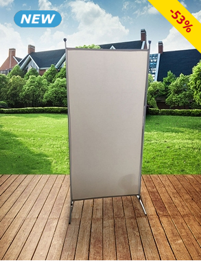 Stellwand Primo 178 x 82 cm in Beige