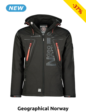 GEOGRAPHICAL NORWAY EXPEDITION Herrenjacke «Techno», Softshell, schwarz