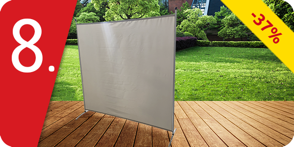 Paravent Prime 178 x 178 cm, beige