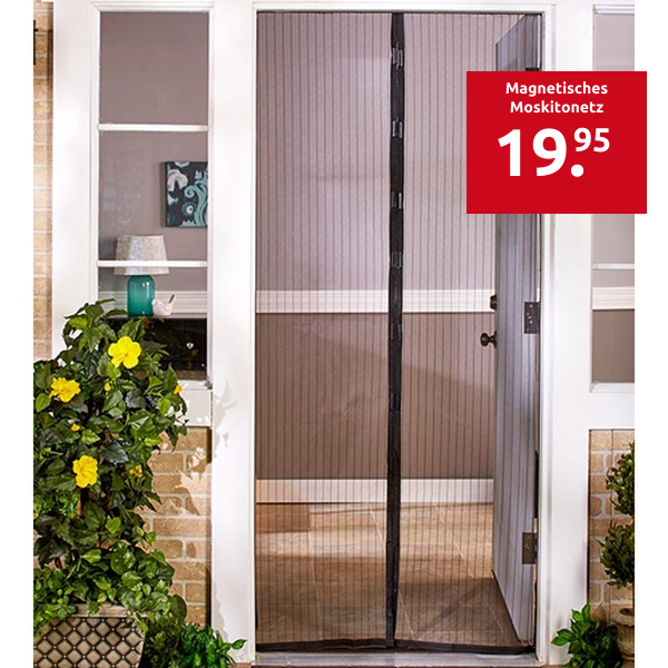 Magnetisches Moskitonetz