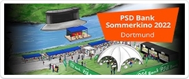 PSD Bank Sommerkino im Westfalenpark Dortmund