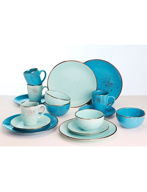 Kombiservice «Blue» für 4 Personen, 16-teilig