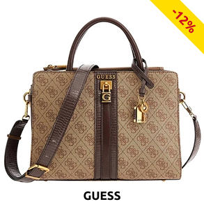 GUESS Handtasche «Ginevra», beige