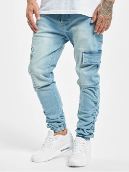 2Y Slim Fit Jeans Cavit in blau 