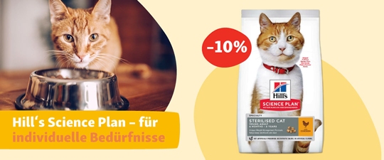 10% Rabatt auf Hill´s Science Plan