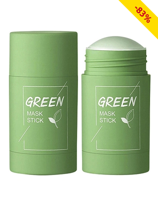 Masken-Sticks «Green Tea» im 2er-Set, reinigt, befeuchtet & nährt