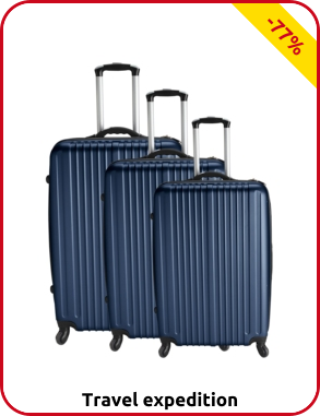 Kofferset «Locarno», 3-teilig, navy