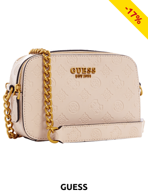 GUESS Handtasche mit Kette, rosa