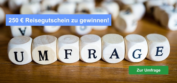 250 € Reisegutschein zu gewinnen!