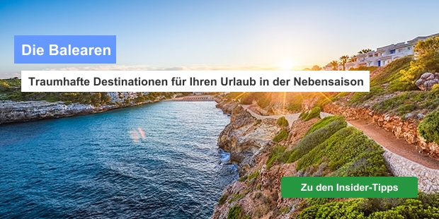 Die Balearen in der Nebensaison entdecken >