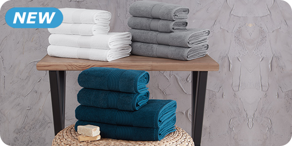 Frottee-Set, 4 Stück