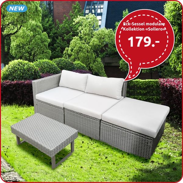 Eck-Sessel für die modulare Kollektion «Sollero», B 70 cm