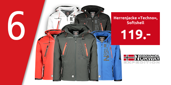 GEOGRAPHICAL NORWAY EXPEDITION Herrenjacke «Techno», Softshell