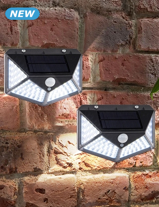 Solarlampe «Security», mit Bewegungssensor, 2er-Set