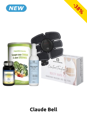 Claude Bell «Premium flacher Bauch», Set 4-teilig