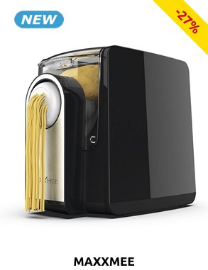 Pasta Maker, 7 Formen, schwarz