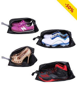 Reiseschuhtasche, 4er-Set