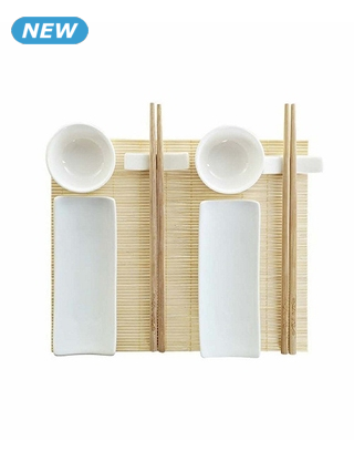 Sushi-Set, 9-teilig, für 2 Personen