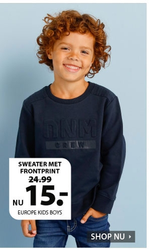 Een fijne casual sweater is altijd goed voor welk seizoen dan ook! Dit stoere model zit lekker comfy en is verfraaid met een frontprint.