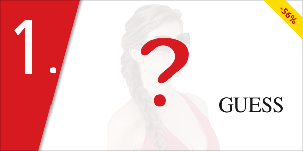 GUESS Damen-Sonnenbrille, abgestuft