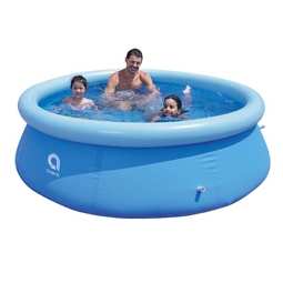 Aufstellpool Fast-Set-Pool PVC rund Ø 240x63 cm ohne Zubehör blau