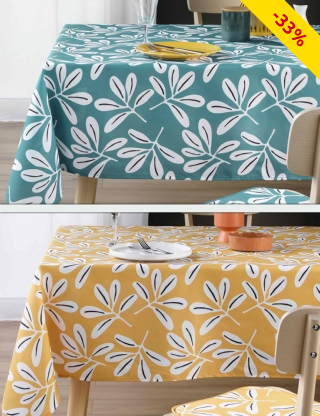 Tischtuch «Sandy», 140 x 240 cm, gelb
