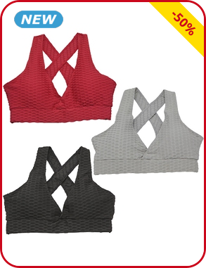 Sport-BHs, 3-er Pack