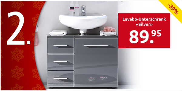 Lavabo-Unterschrank «Silver»