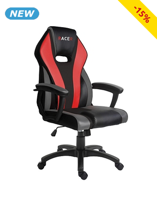 Bürostuhl «Racer», H 114 -124 cm