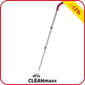Vibrations-Mopp Cleanmaxx, rot