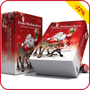 Adventskalender «Bier» mit 24 Premium-Bieren