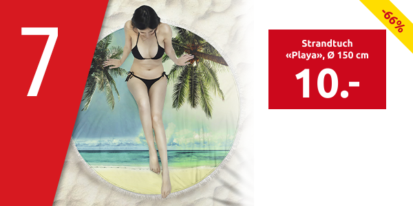 Strandtuch «Playa», Ø 150 cm