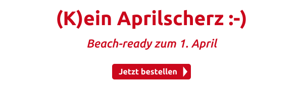 (K)ein Aprilscherz :-)