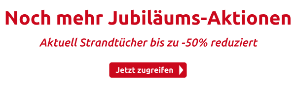 Noch mehr Jubiläums-Aktionen