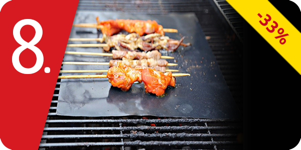 Grillteppich «Grill Mat», 5 Stück