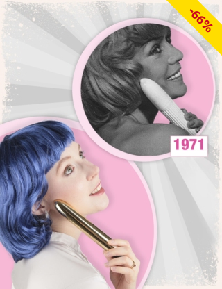 Massagestift «Vintage», goldfarben