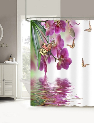 Duschvorhang «Orchid», 180 x 180 cm