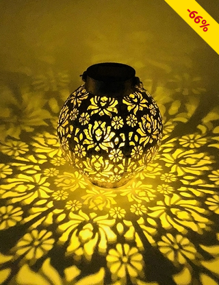 Solarlampe «Istanbul», Ø 16 x H 17 cm