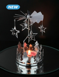 Teelichthalter «Karussell» aus Metall