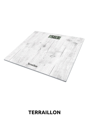 Terraillon Personenwaage «Parquet», Tragkraft 160 kg