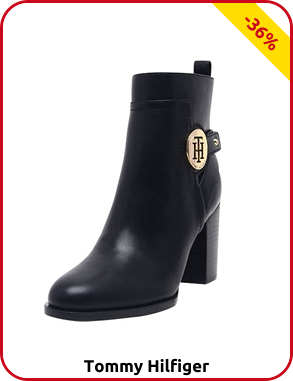 Tommy Hilfiger Damenstiefeletten «Dena», schwarz