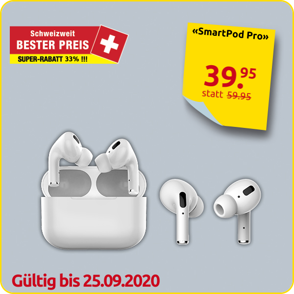 «SmartPod Pro» Kabellose Kopfhörer
