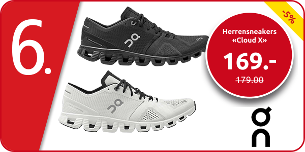 On Herrensneakers «Cloud X»