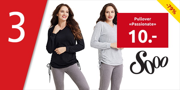 Pullover «Passionate», schwarz